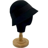 クリスチャン・ディオール Christian Dior D‐Tulipeクロシュハット 41DIO985A130 ブラック ラビット レディース その他ファッション雑貨