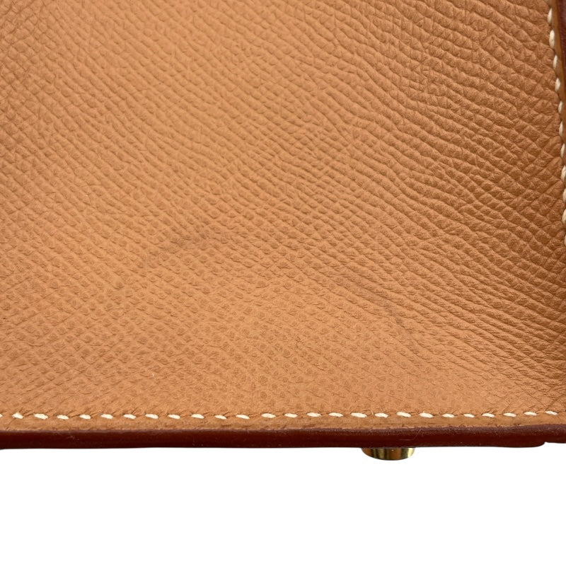 エルメス HERMES ケリー32 外縫い 〇Y刻印 ナチュラル GD金具 クシュベル レディース ショルダーバッグ
