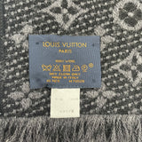 ルイ・ヴィトン LOUIS VUITTON マフラー モノグラム・クラシック M78526 グレー ウール メンズ マフラー