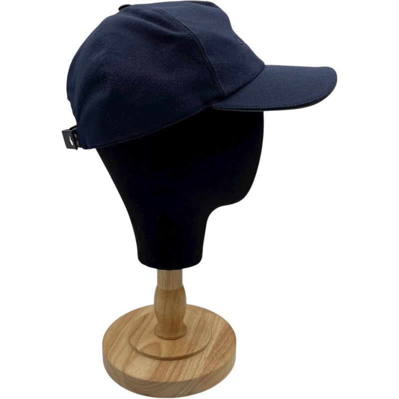 クリスチャン・ディオール Christian Dior ロゴ刺繍ベースボールキャップ 243C904G4511 ネイビー コットン レディース その他ファッション雑貨