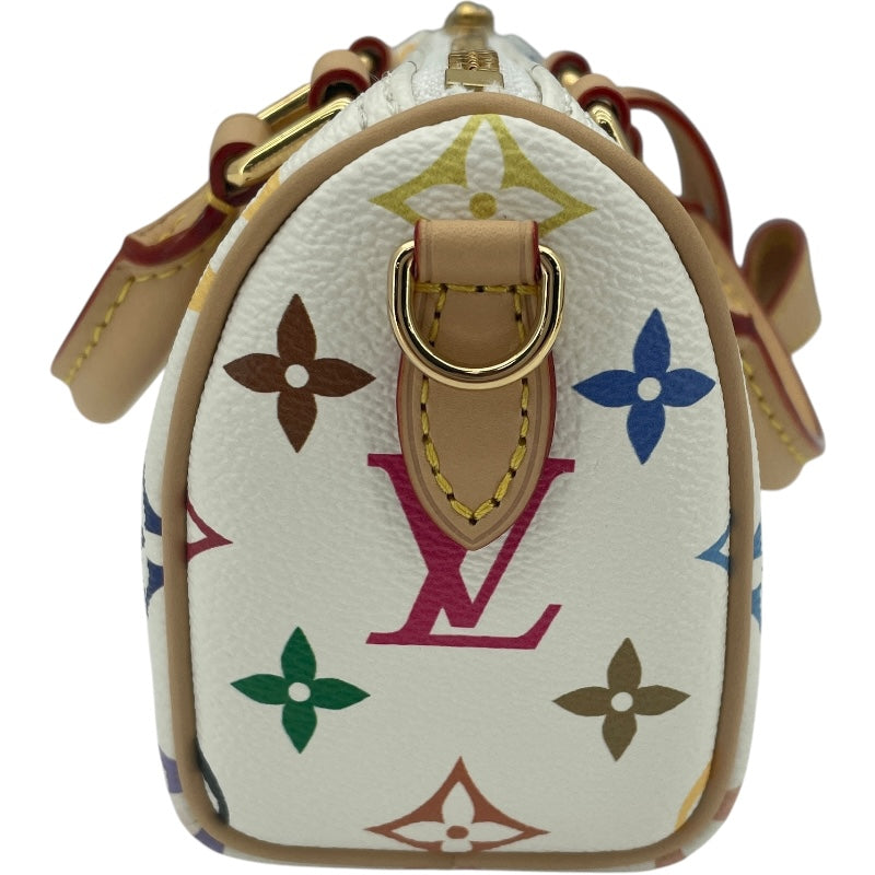 ルイ・ヴィトン LOUIS VUITTON LV×TM ナノ・スピーディ M13391 マルチカラー モノグラム レディース ショルダーバッグ