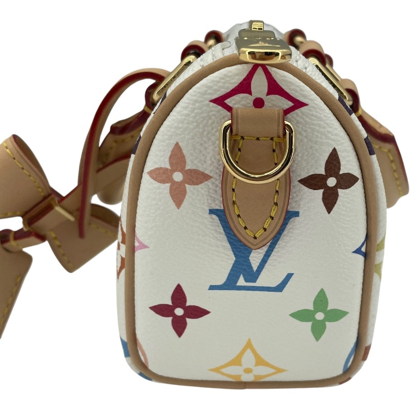 ルイ・ヴィトン LOUIS VUITTON LV×TM ナノ・スピーディ M13391 マルチカラー モノグラム レディース ショルダーバッグ