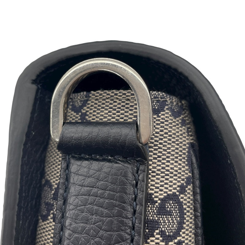 グッチ GUCCI GGメンズ クロスボディバッグ 794872 ネイビー GGキャンバス レディース ショルダーバッグ