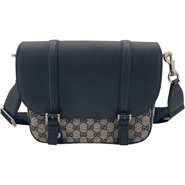 グッチ GUCCI GGメンズ クロスボディバッグ 794872 ネイビー GGキャンバス レディース ショルダーバッグ