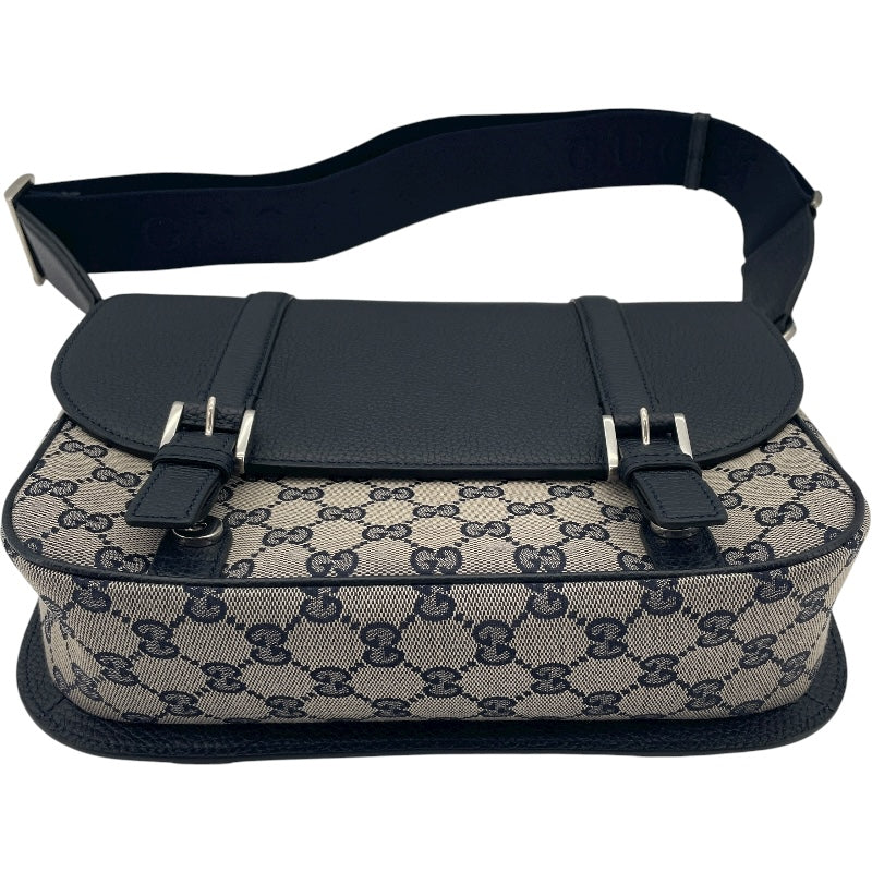グッチ GUCCI GGメンズ クロスボディバッグ 794872 ネイビー GGキャンバス レディース ショルダーバッグ