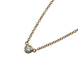 ティファニー TIFFANY＆CO バイザヤードネックレス ゴールド Au750 ジュエリー
