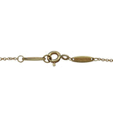 ティファニー TIFFANY＆CO バイザヤードネックレス ゴールド Au750 ジュエリー