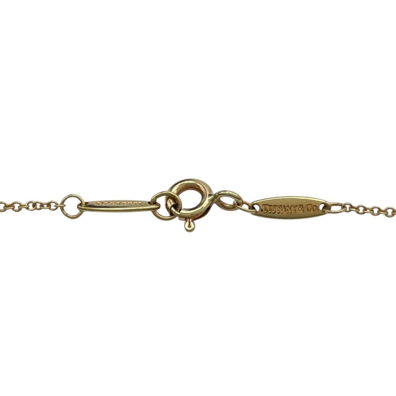 ティファニー TIFFANY＆CO バイザヤードネックレス ゴールド Au750 ジュエリー