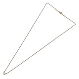 ティファニー TIFFANY＆CO バイザヤードネックレス ゴールド Au750 ジュエリー