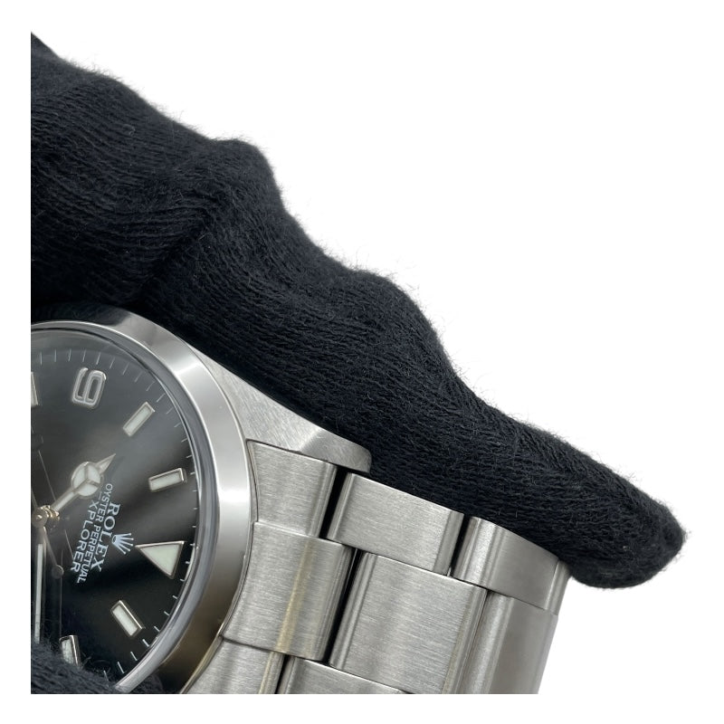 ロレックス ROLEX エクスプローラー1 114270 ブラック SS 自動巻き メンズ 腕時計