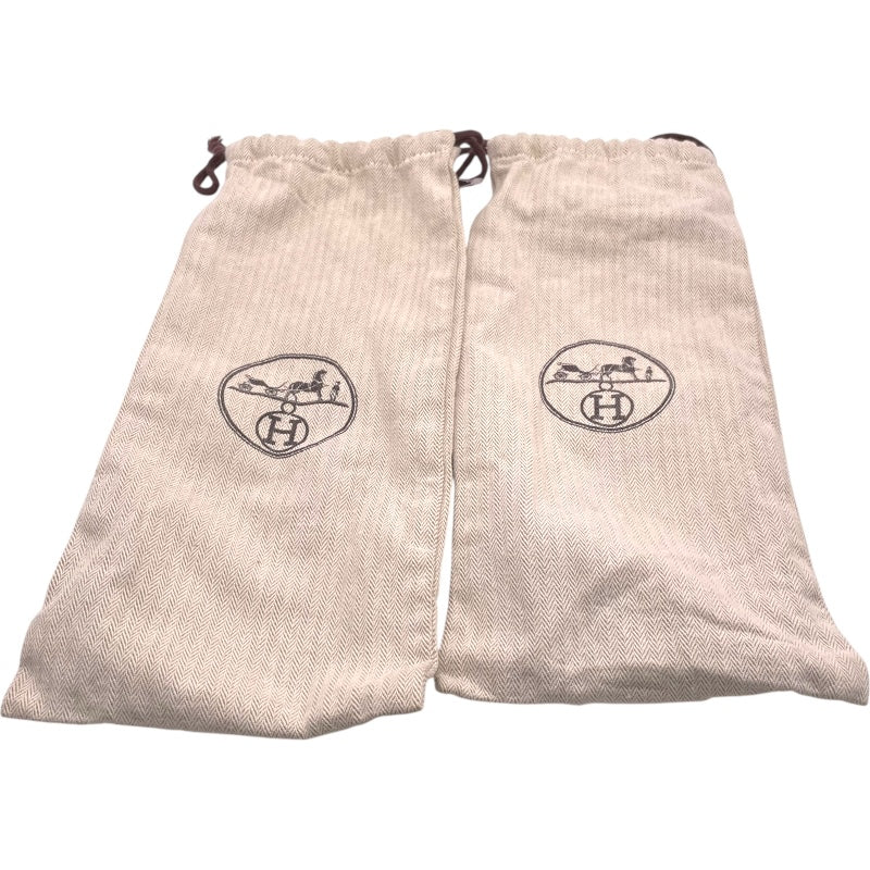 エルメス HERMES イズミール フラットサンダル ネイビー レザー メンズ サンダル