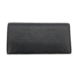 ルイ・ヴィトン LOUIS VUITTON ポルトフォイユサラ M82257 ノワール モノグラムアンプラント レディース 長財布