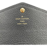 ルイ・ヴィトン LOUIS VUITTON ポルトフォイユサラ M82257 ノワール モノグラムアンプラント レディース 長財布