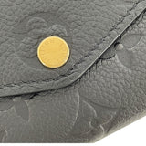 ルイ・ヴィトン LOUIS VUITTON ポルトフォイユサラ M82257 ノワール モノグラムアンプラント レディース 長財布