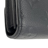 ルイ・ヴィトン LOUIS VUITTON ポルトフォイユサラ M82257 ノワール モノグラムアンプラント レディース 長財布