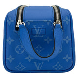 ルイ・ヴィトン LOUIS VUITTON ドップキット M30849 ブルー タイガラマ メンズ セカンドバッグ