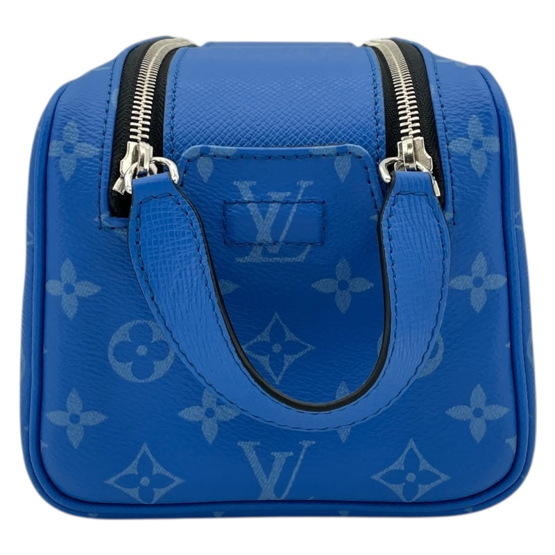 ルイ・ヴィトン LOUIS VUITTON ドップキット M30849 ブルー タイガラマ メンズ セカンドバッグ