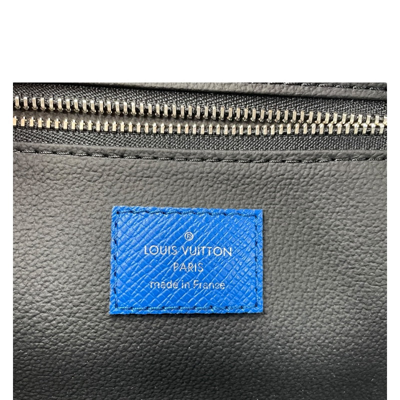 ルイ・ヴィトン LOUIS VUITTON ドップキット M30849 ブルー タイガラマ メンズ セカンドバッグ