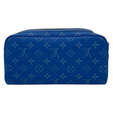 ルイ・ヴィトン LOUIS VUITTON ドップキット M30849 ブルー タイガラマ メンズ セカンドバッグ