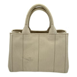 プラダ PRADA カナパ ミニ 1BG439 アイボリー キャンバス レディース ショルダーバッグ
