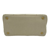 プラダ PRADA カナパ ミニ 1BG439 アイボリー キャンバス レディース ショルダーバッグ