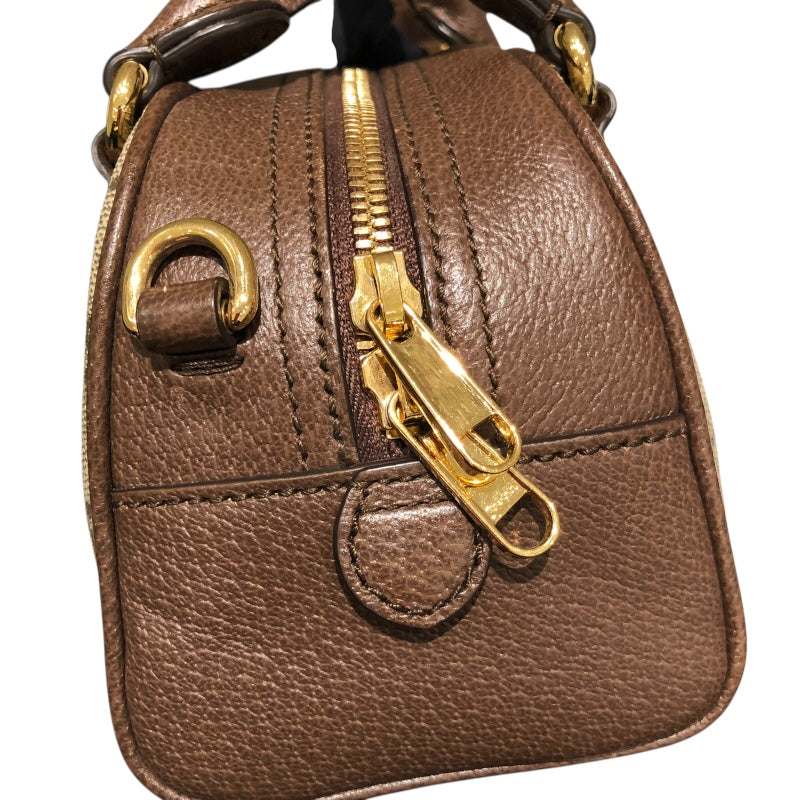 グッチ GUCCI オフィディア２WAYミニハンドバッグ 724606 ブラウン GGスプリーム レディース ショルダーバッグ