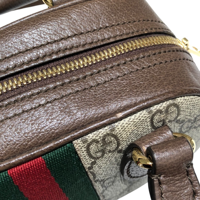 グッチ GUCCI オフィディア２WAYミニハンドバッグ 724606 ブラウン GGスプリーム レディース ショルダーバッグ