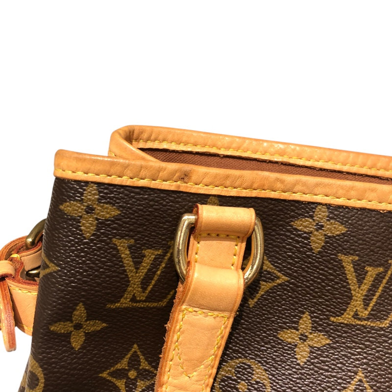 ルイ・ヴィトン LOUIS VUITTON バティニョール M51156 ブラウン モノグラム レディース ハンドバッグ