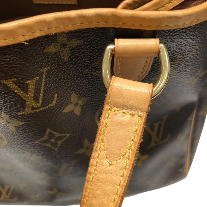 ルイ・ヴィトン LOUIS VUITTON バティニョール M51156 ブラウン モノグラム レディース ハンドバッグ