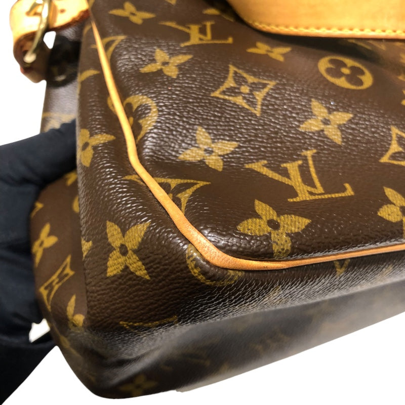 ルイ・ヴィトン LOUIS VUITTON バティニョール M51156 ブラウン モノグラム レディース ハンドバッグ