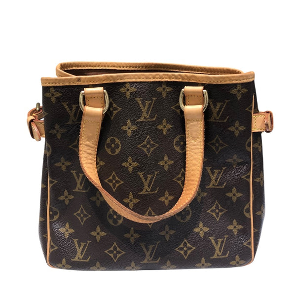ルイ・ヴィトン LOUIS VUITTON バティニョール M51156 ブラウン モノグラム レディース ハンドバッグ