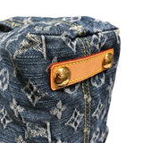 ルイ・ヴィトン LOUIS VUITTON バキーPM M95049 ブルー デニム レディース ショルダーバッグ