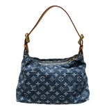 ルイ・ヴィトン LOUIS VUITTON バキーPM M95049 ブルー デニム レディース ショルダーバッグ