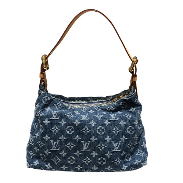 ルイ・ヴィトン LOUIS VUITTON バキーPM M95049 ブルー デニム レディース ショルダーバッグ