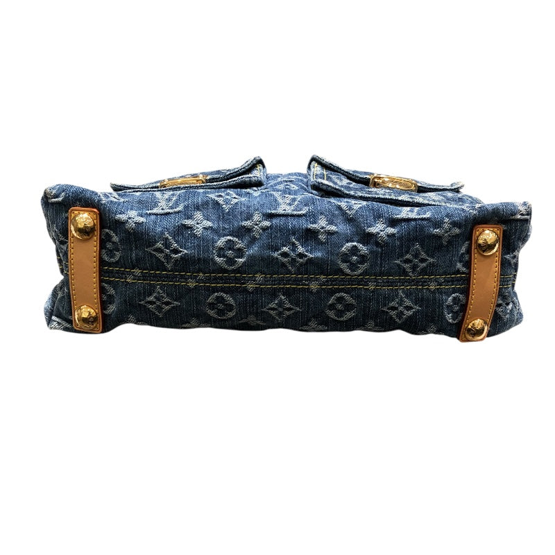 ルイ・ヴィトン LOUIS VUITTON バキーPM M95049 ブルー デニム レディース ショルダーバッグ