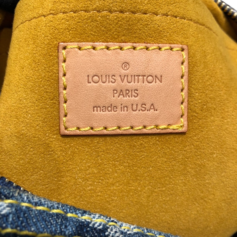ルイ・ヴィトン LOUIS VUITTON バキーPM M95049 ブルー デニム レディース ショルダーバッグ