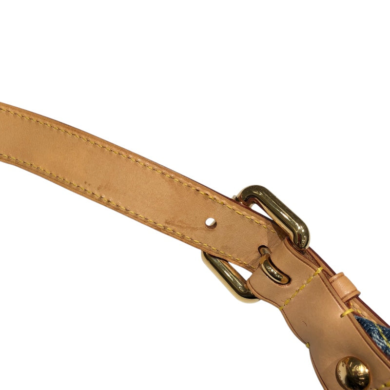ルイ・ヴィトン LOUIS VUITTON バキーPM M95049 ブルー デニム レディース ショルダーバッグ