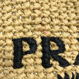 プラダ PRADA スモールクロシェトートバッグ 1BG422 ナチュラル ビスコース レディース トートバッグ
