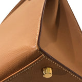 エルメス HERMES ケリー32　外縫い □E刻 ナチュラル　GD金具 クシュベル レディース ハンドバッグ