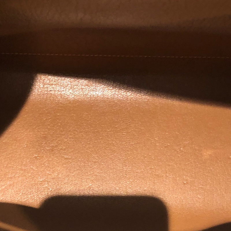 エルメス HERMES ケリー32　外縫い □E刻 ナチュラル　GD金具 クシュベル レディース ハンドバッグ