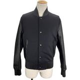 ジバンシィ GIVENCHY エンボスロゴボンバージャケット BM00K960TF ブラック 牛革 メンズ その他アウター