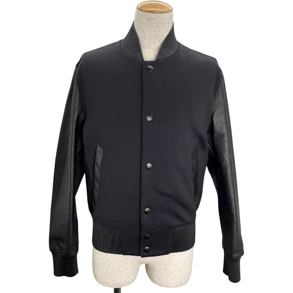 ジバンシィ GIVENCHY エンボスロゴボンバージャケット BM00K960TF ブラック 牛革 メンズ その他アウター