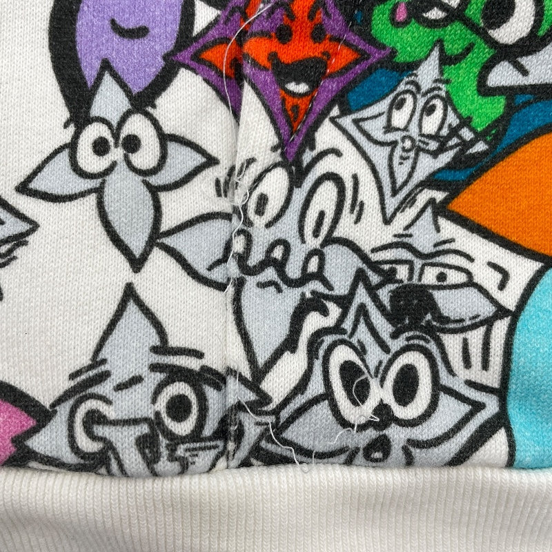 ルイ・ヴィトン LOUIS VUITTON モノグラムコミックスプルオーバーパーカー H0Y88W マルチカラー コットン メンズ パーカー