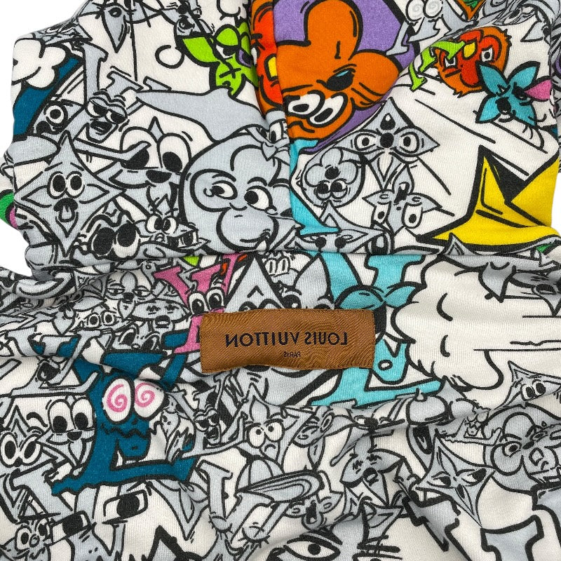 ルイ・ヴィトン LOUIS VUITTON モノグラムコミックスプルオーバーパーカー H0Y88W マルチカラー コットン メンズ パーカー