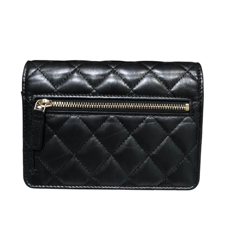 シャネル  2.55 カーフスキンWフラップチェーンショルダーバッグ レディース CHANEL - シャネル 2.55 ラージ エイジドカーフスキンWフラップ
