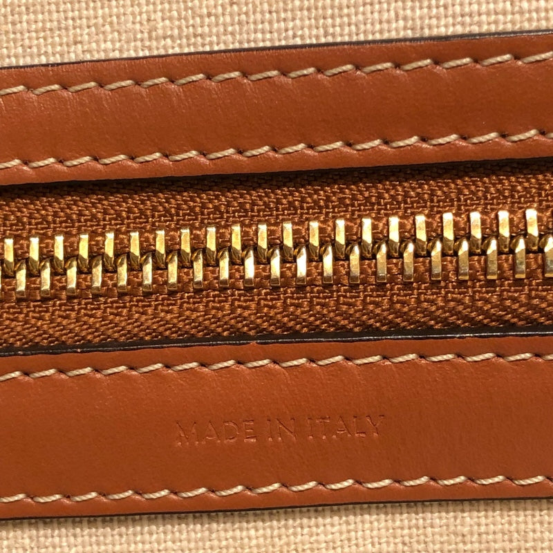 セリーヌ CELINE ホリゾンタルカバス 19216 ネイビー キャンバス レディース トートバッグ