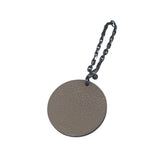 エルメス HERMES アニマルキーホルダーヒポポタマス グレー レザー レディース キーホルダー