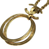 シャネル CHANEL ココマークネックレス ゴールド メタル アクセサリー