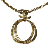 シャネル CHANEL ココマークネックレス ゴールド メタル アクセサリー