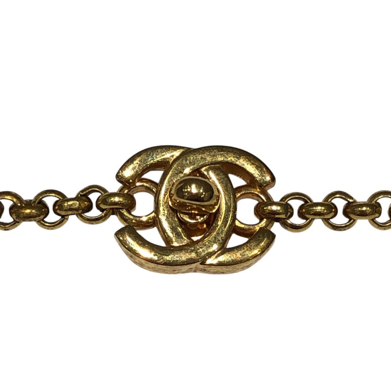 シャネル CHANEL ココマークネックレス ゴールド メタル アクセサリー